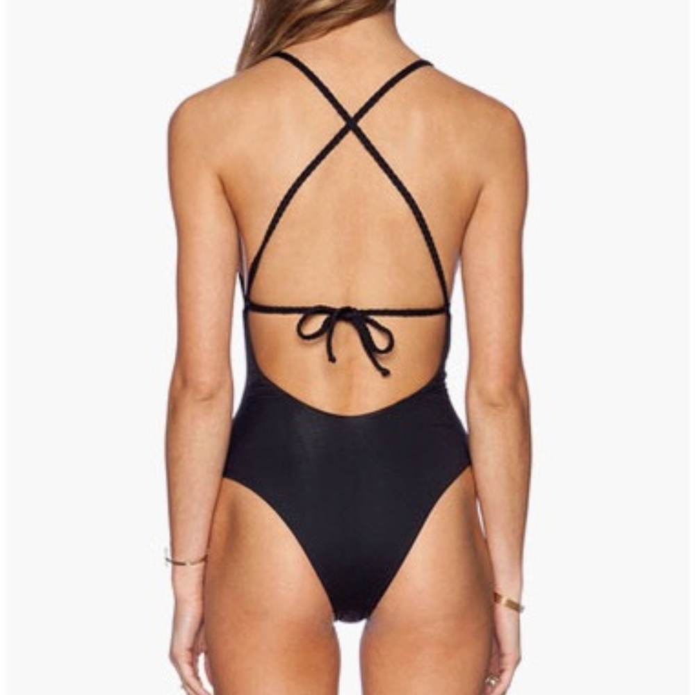 Mint Azalea Monokini One Piece Beach Swimsuit - Picture 3 of 4